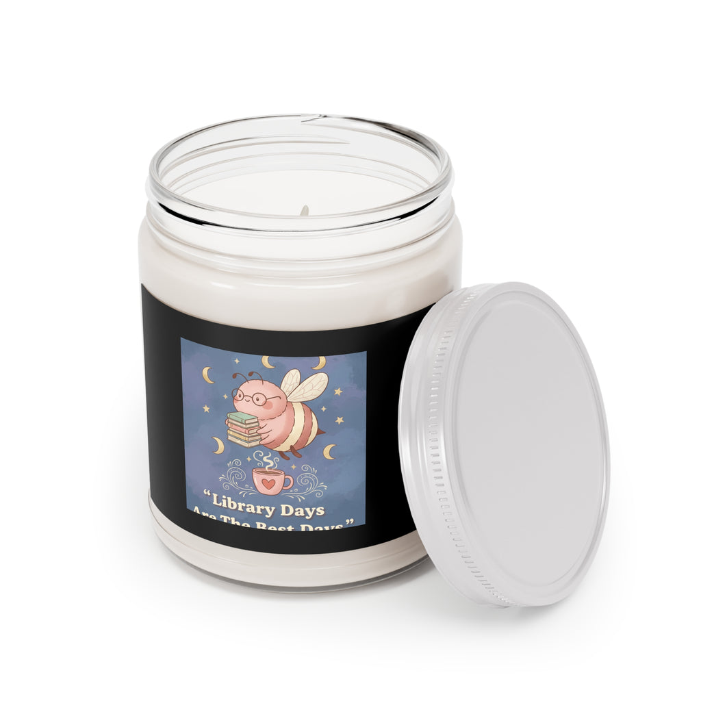 Bee Scented Candle – Library Days Are the Best Days