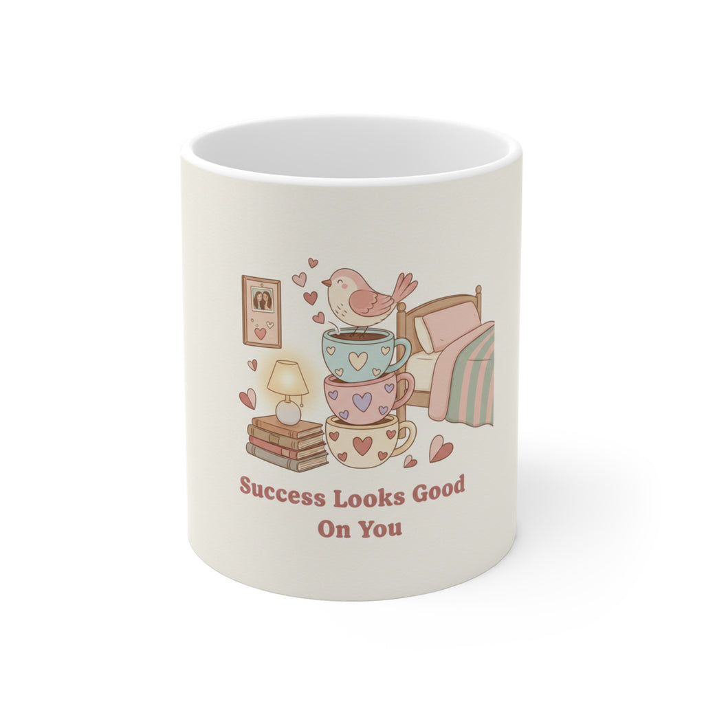 Success Looks Good On You Bird Mug 11oz