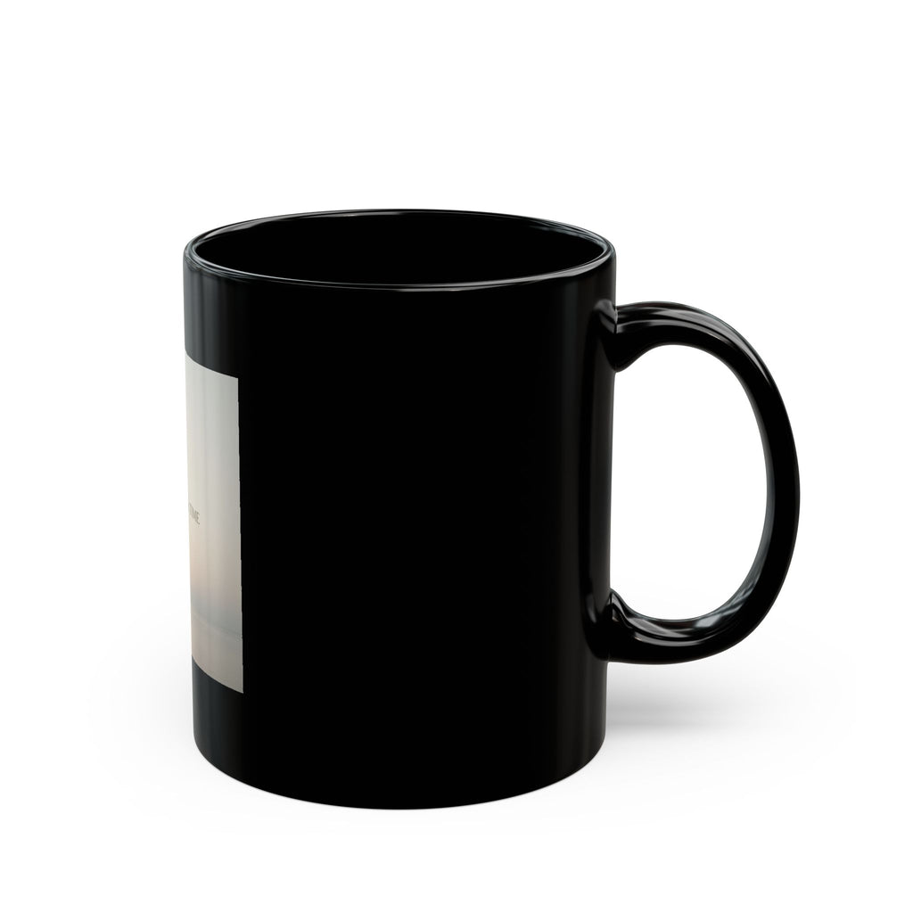 ONE DAY AT A TIME Black Mug