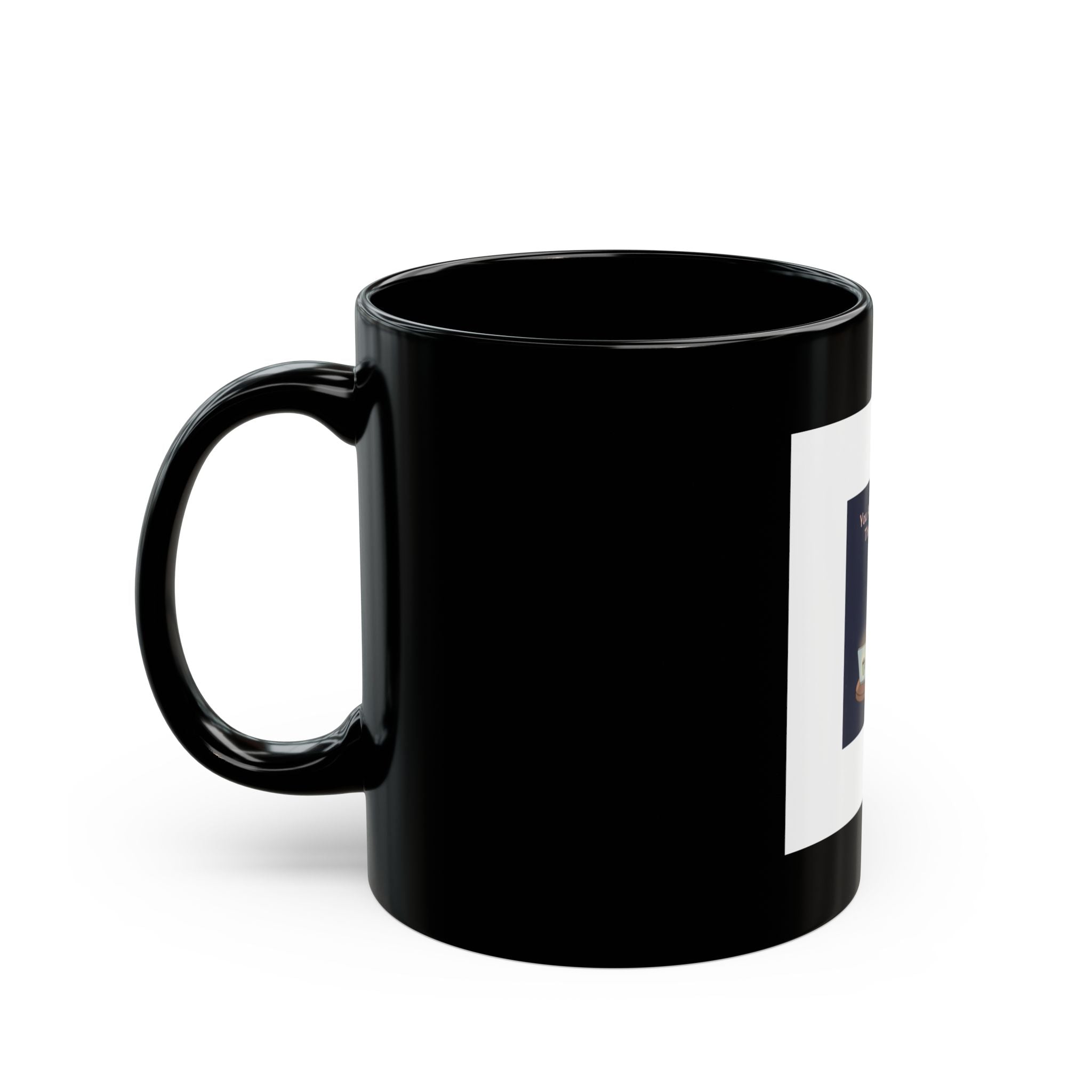 Bunny Black Mug 11oz – You Are Doing Better Than You Think