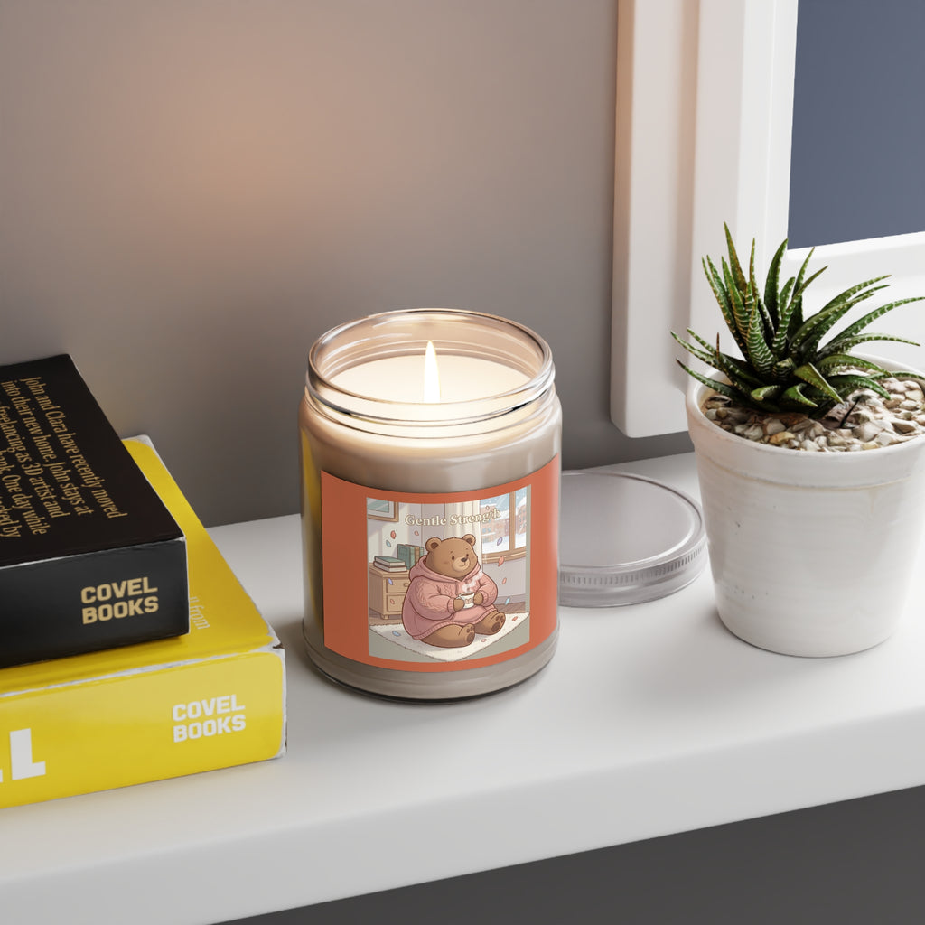 Bear Scented Candle – Gentle Strength