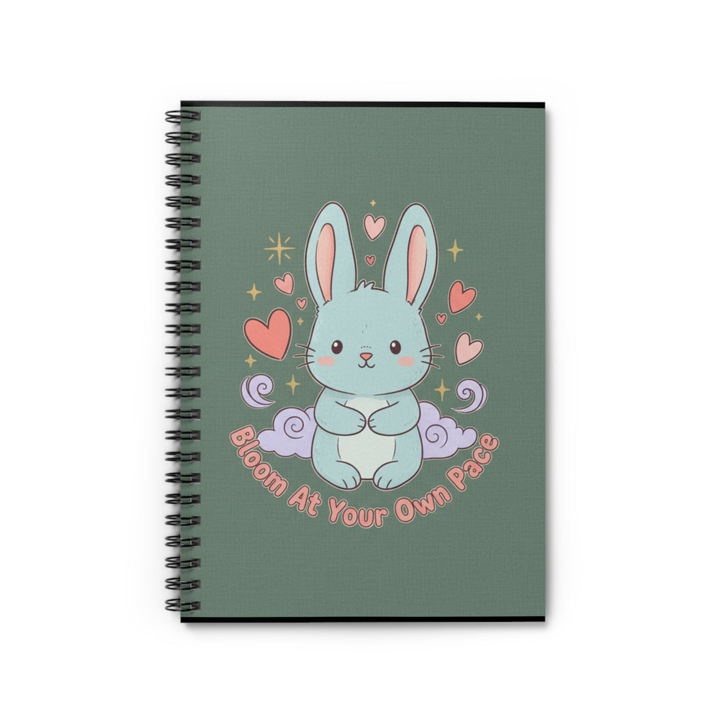 Bloom at Your Own Pace Spiral Notebook