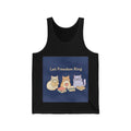 Cats With Glasses Tank Top – Let Freedom Ring