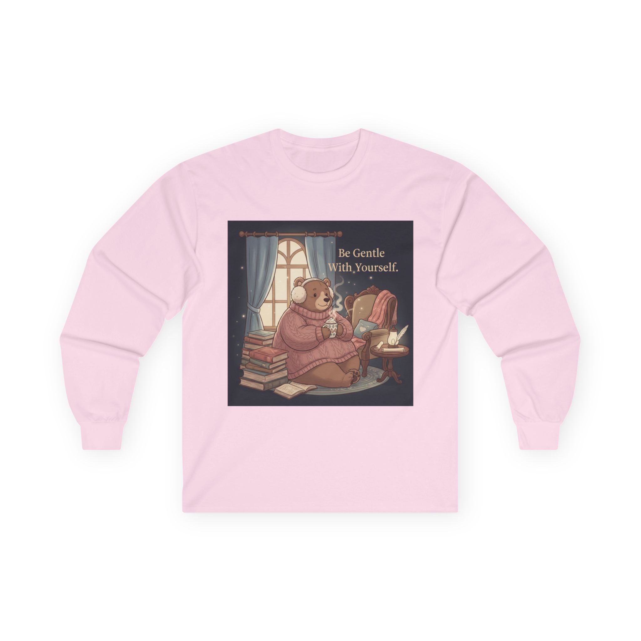 Bear Long Sleeve Tee – Be Gentle With Yourself