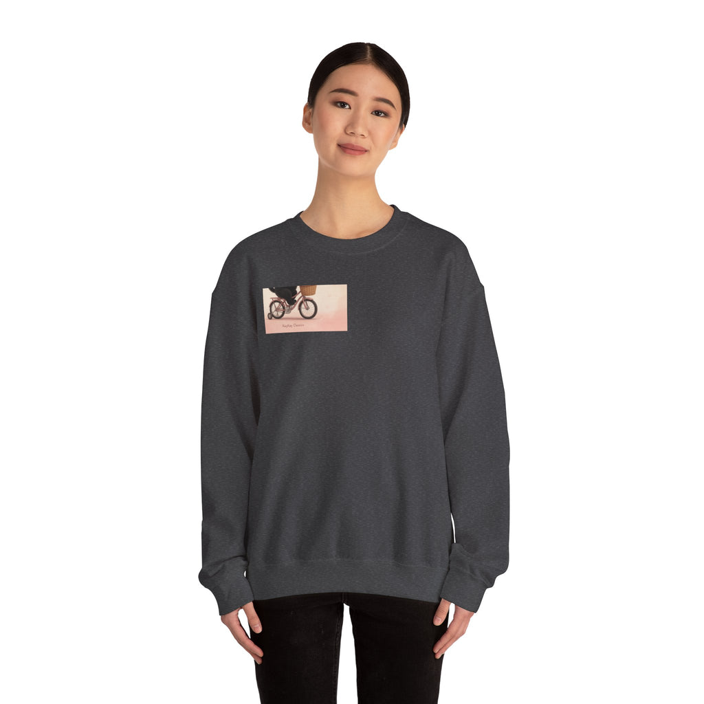 "Life Behind Bars" Black Cat Crewneck | College Girl Gift | Fashion | KayKay Classics