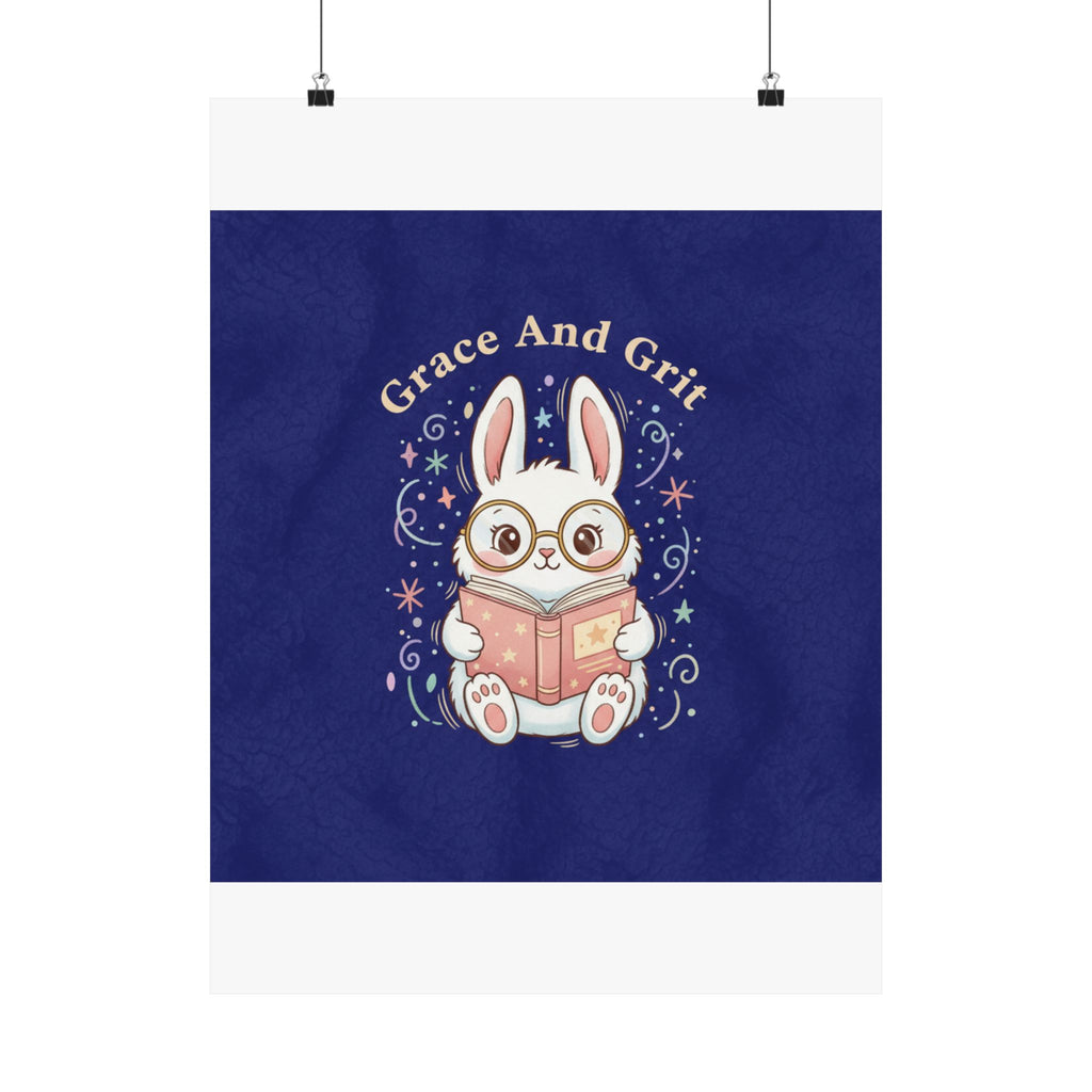 Bunny Poster – Grace and Grit