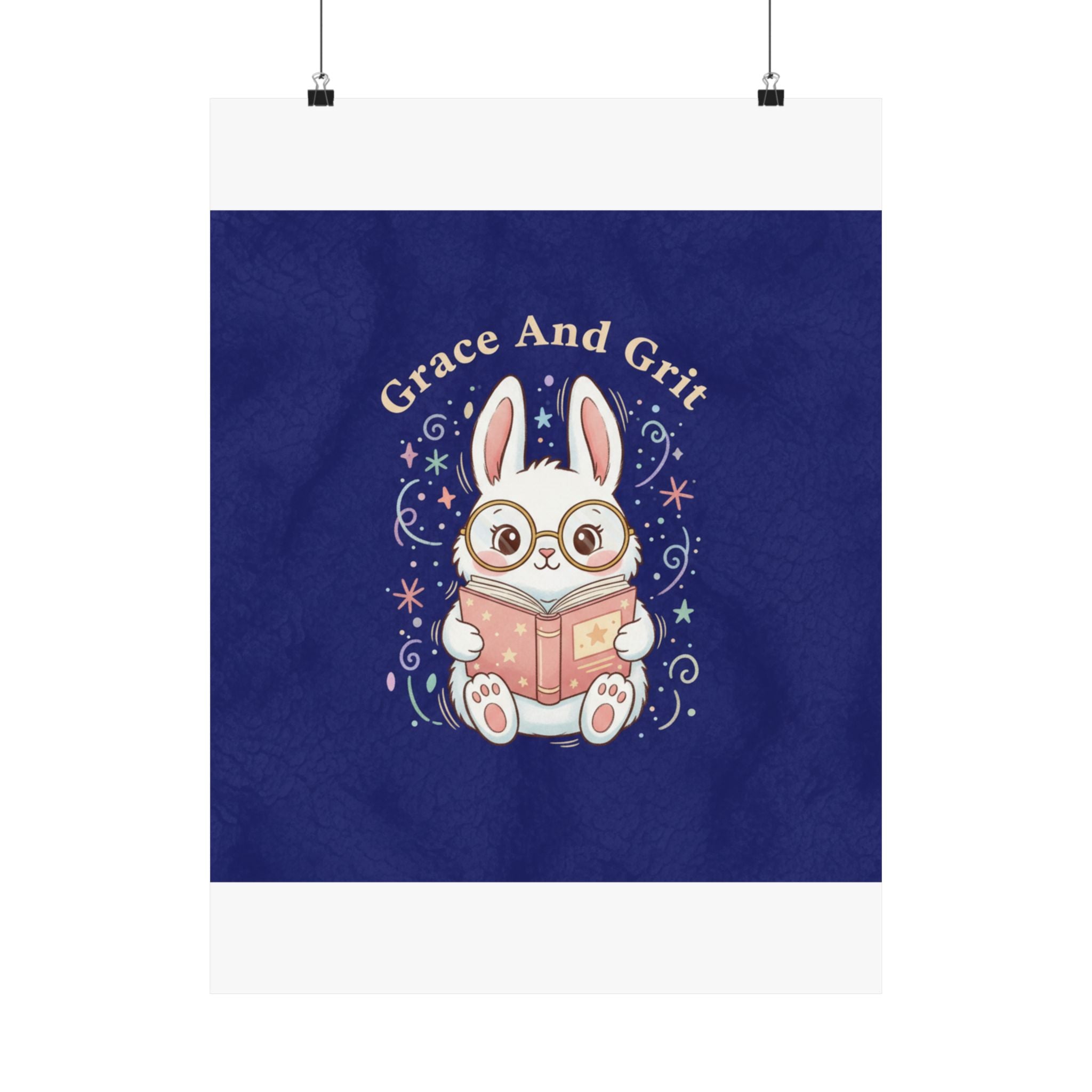 Bunny Poster – Grace and Grit