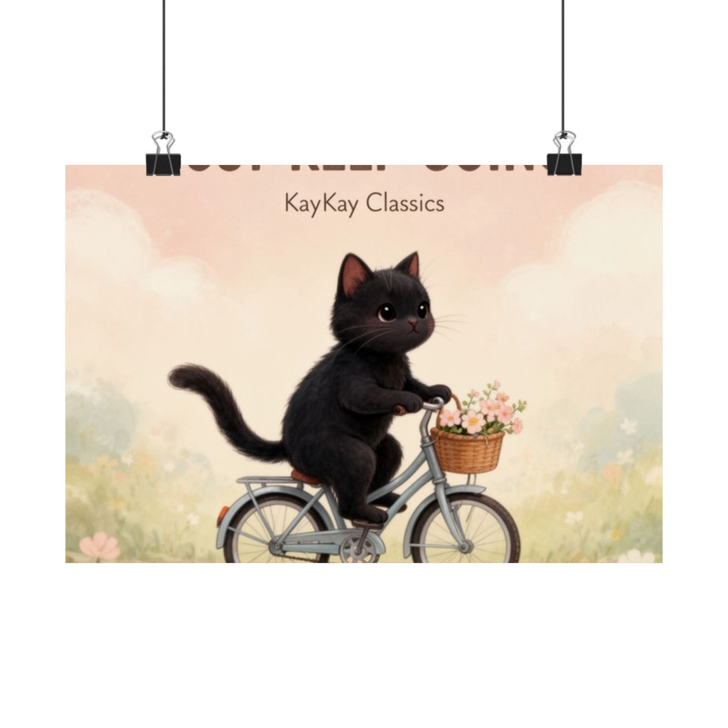 JUST KEEP GOING Poster