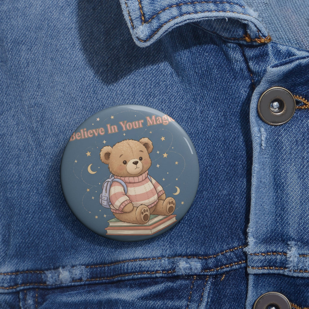 Bear Pin Button – Believe in Your Magic