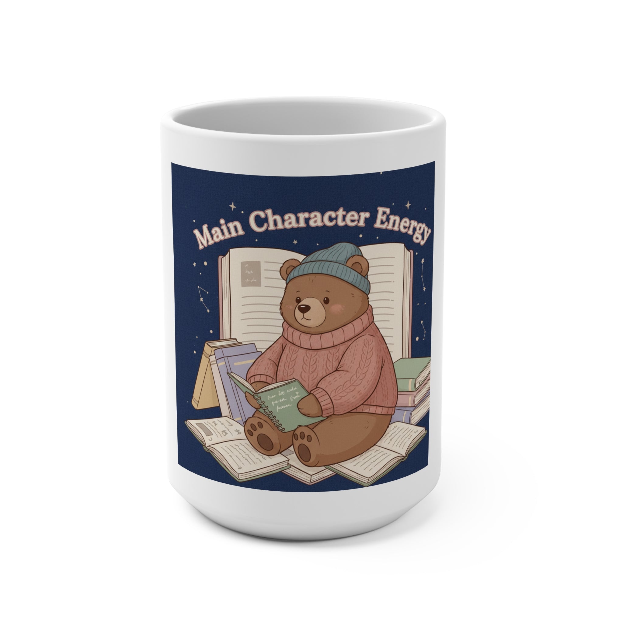 Bear Mug 15oz – Main Character Energy