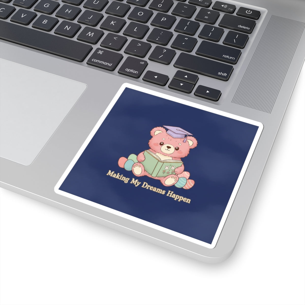 Bear Kiss-Cut Sticker – Making My Dreams Happen