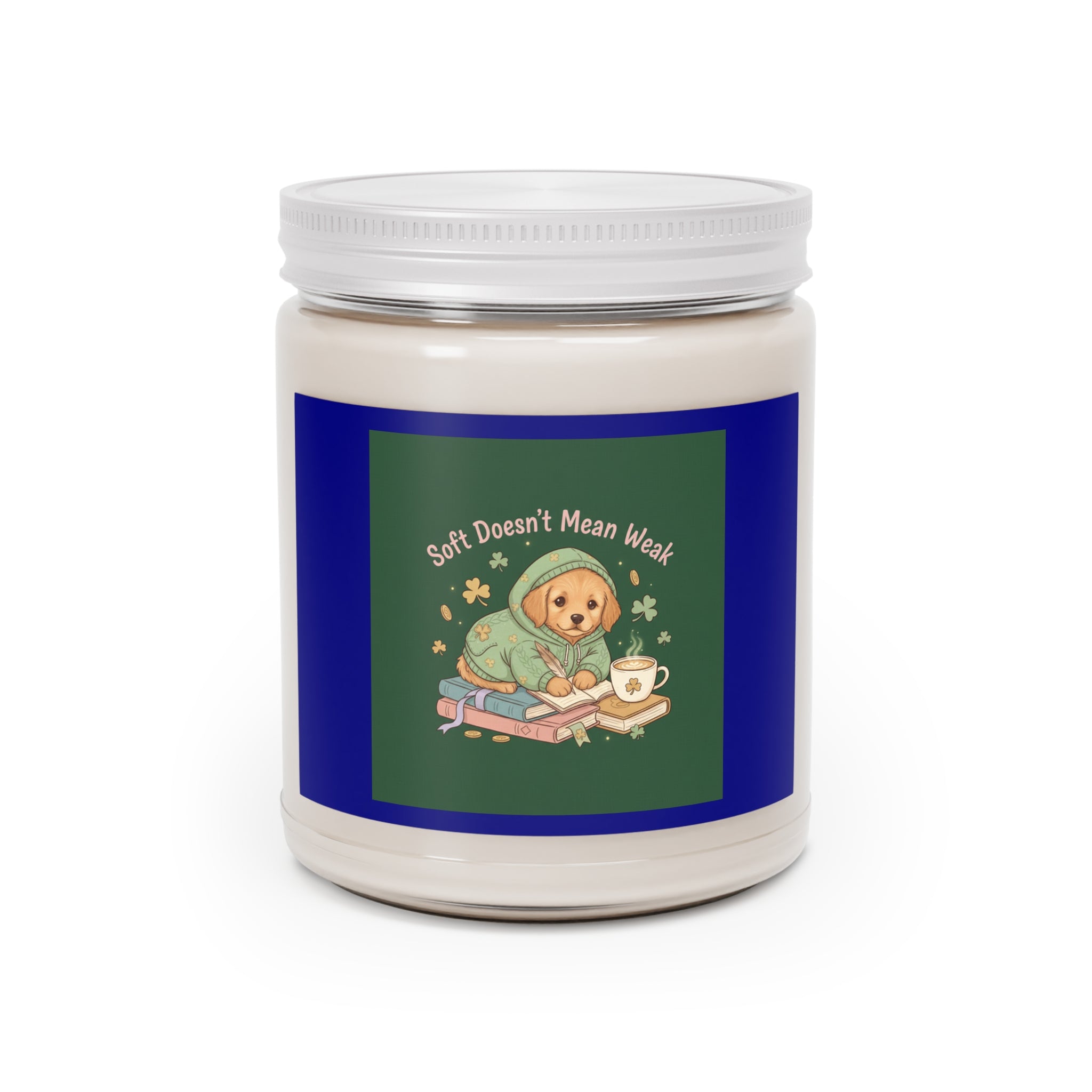 Puppies Scented Candle – Soft Doesnt Mean Weak