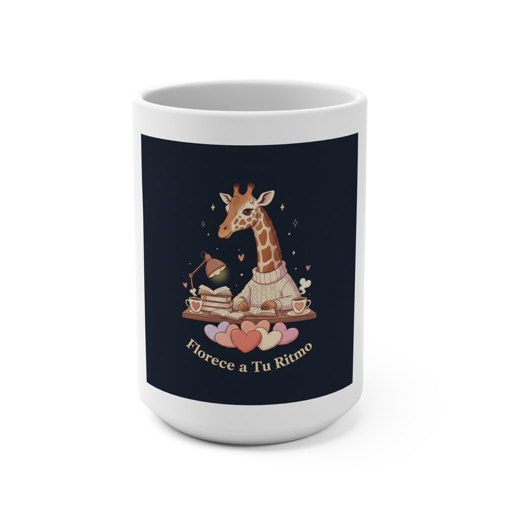 Florece a Tu Ritmo Giraffe Mug 15oz