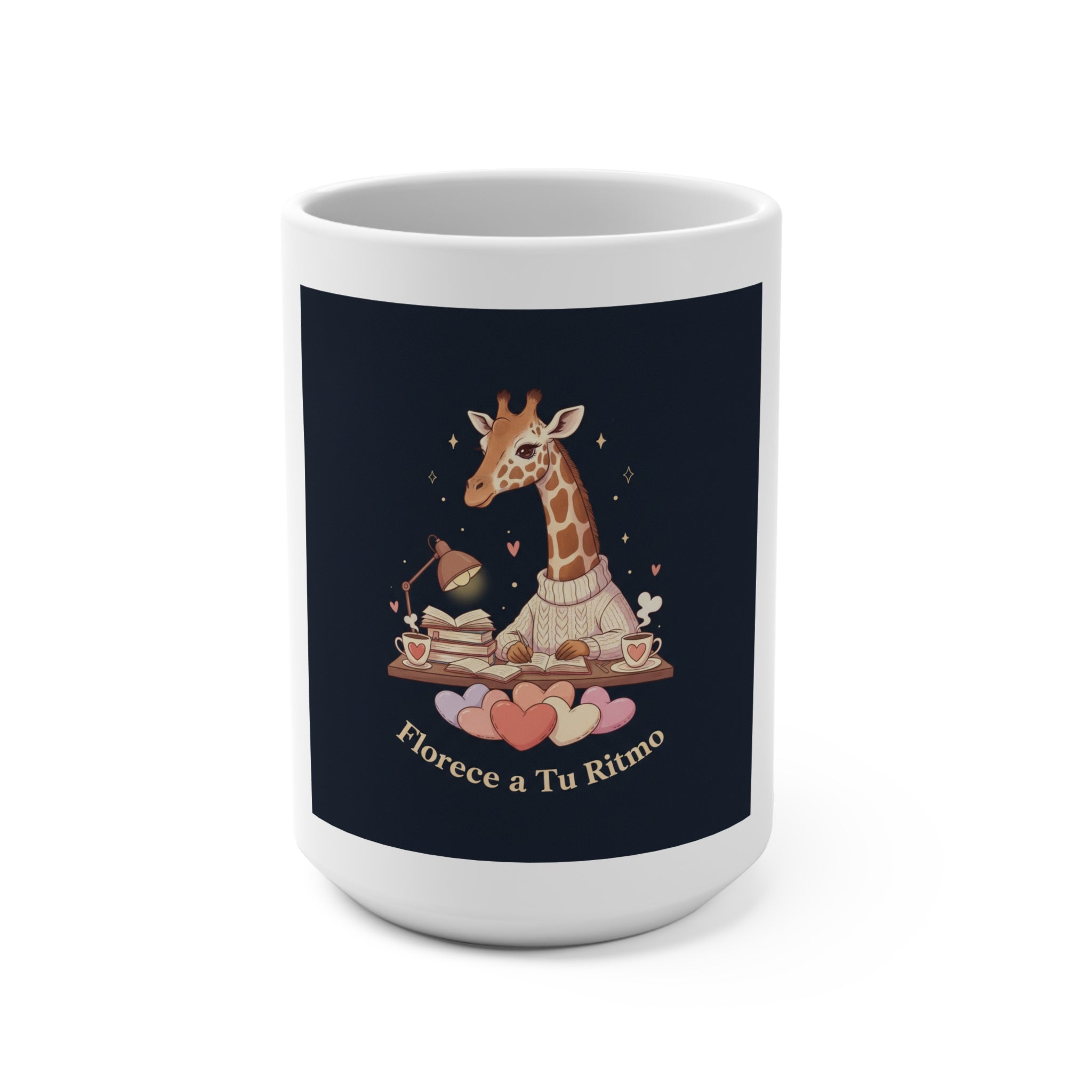 Florece a Tu Ritmo Giraffe Mug 15oz