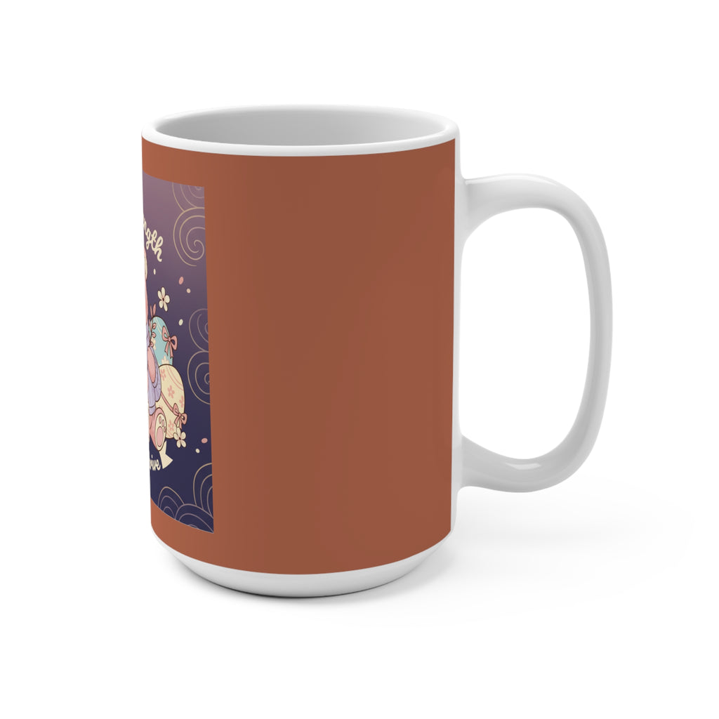 Bear Mug 15oz – Gentle Strength Bloom Thrive