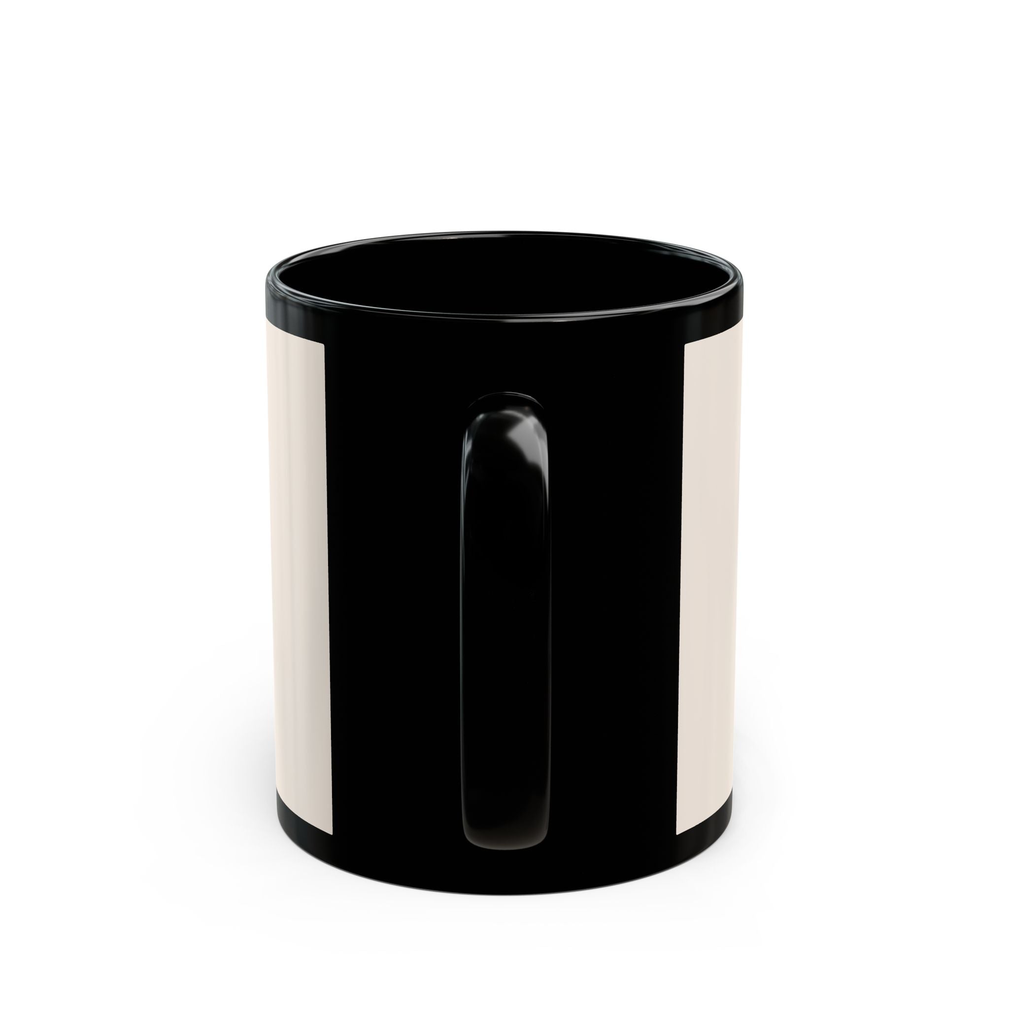 Owl Black Mug 11oz – Gentle Strength