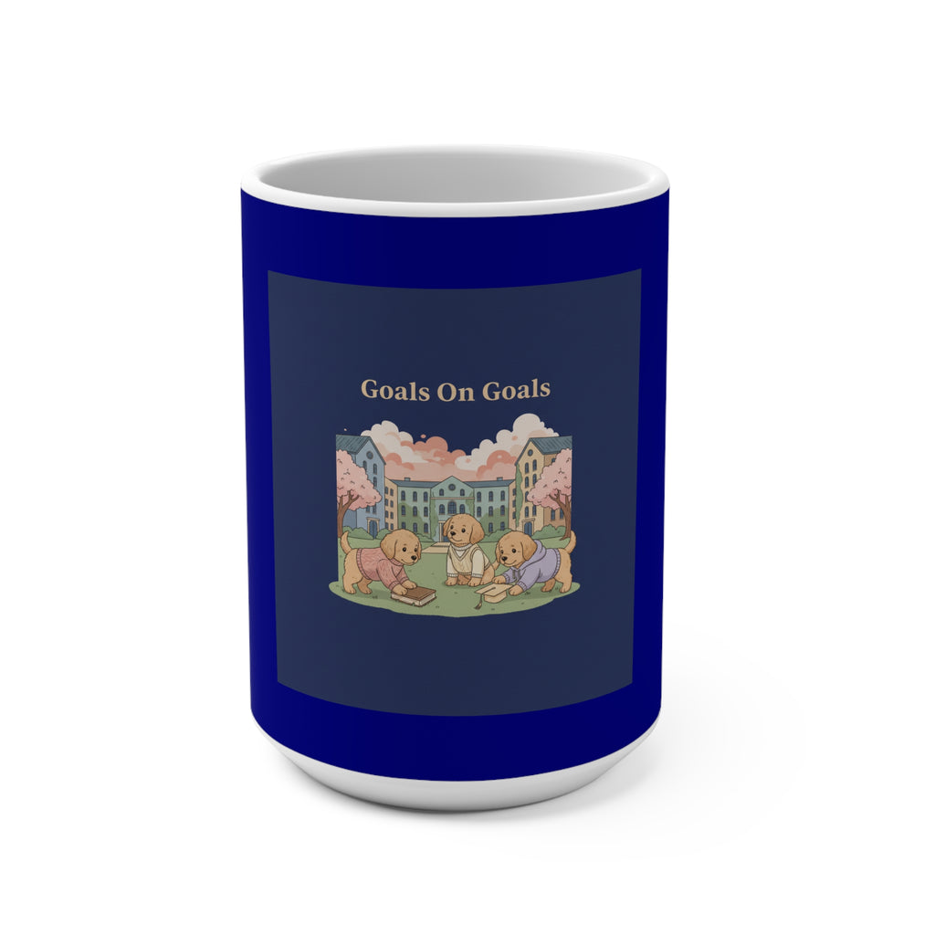 Goals on Goals Mug 15oz – Room Decor