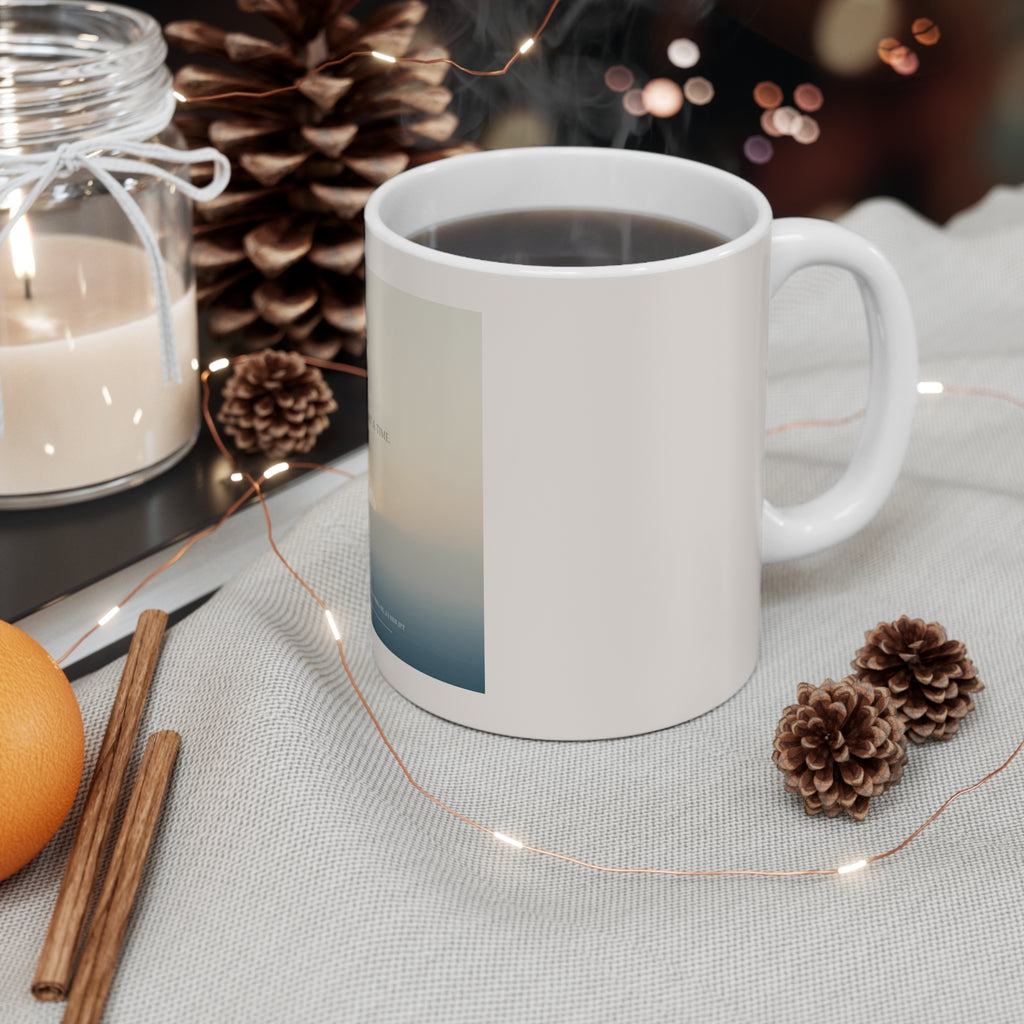 "ONE DAY AT A TIME" Black Cat Mug | College Girl Gift | Fashion | KayKay Classics