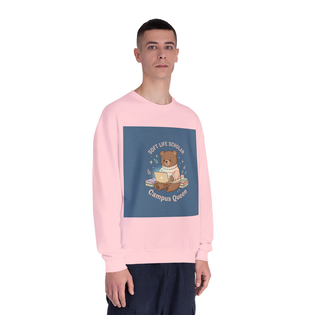 Bear Crewneck Sweatshirt – Soft Life Scholar Campus Queen