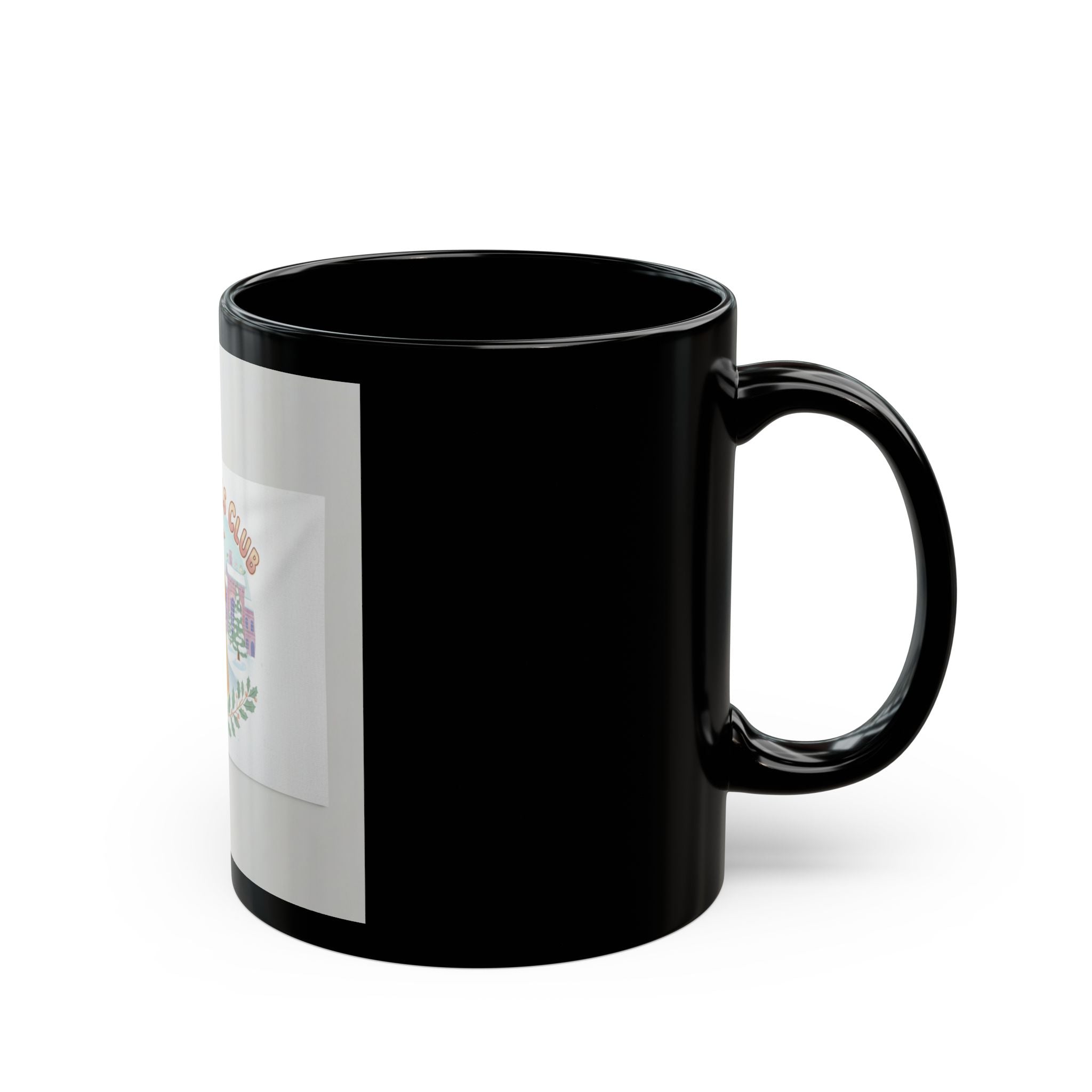 SMART GIRLS CLUB Black Mug 11oz