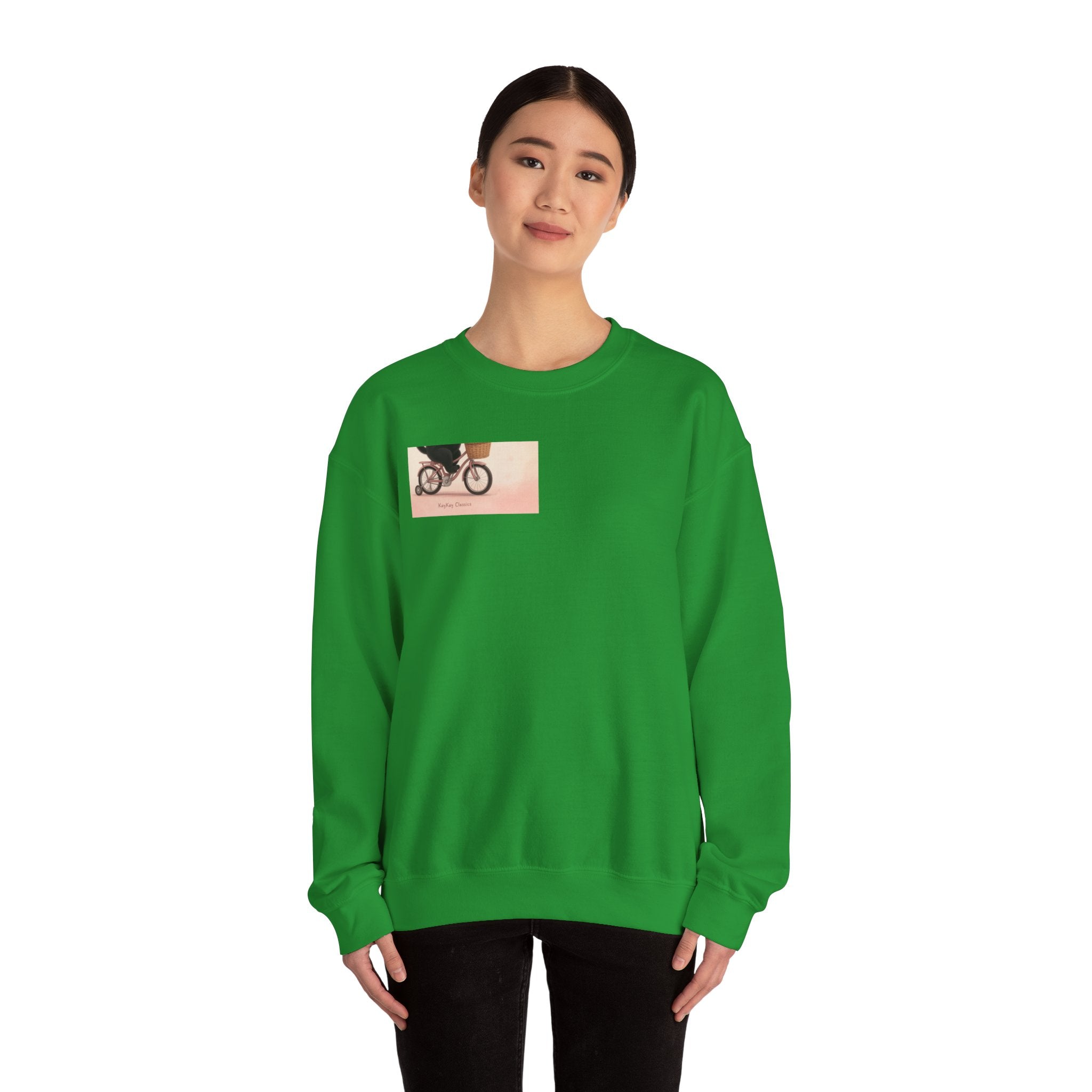 "Life Behind Bars" Black Cat Crewneck | College Girl Gift | Fashion | KayKay Classics