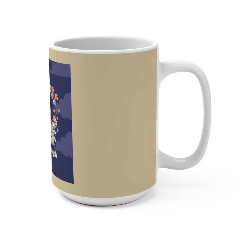Owl Mug 15oz – Gentle Strength