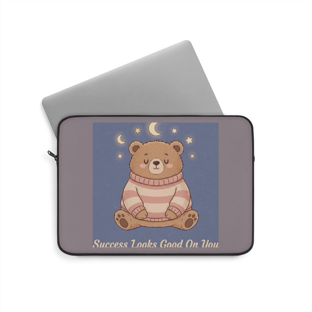 Bear Laptop Sleeve – Success Looks Good on You