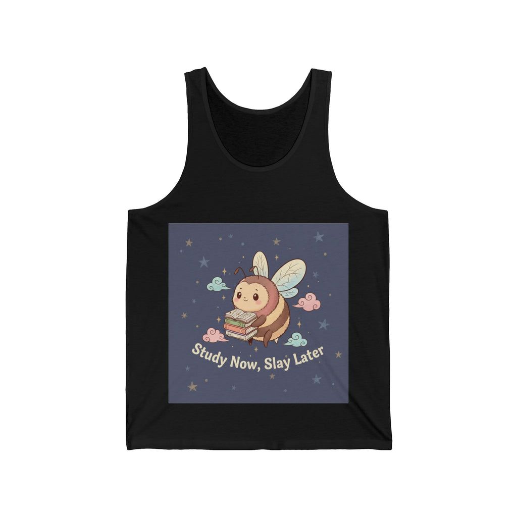 Bee Tank Top – Study Now, Slay Later