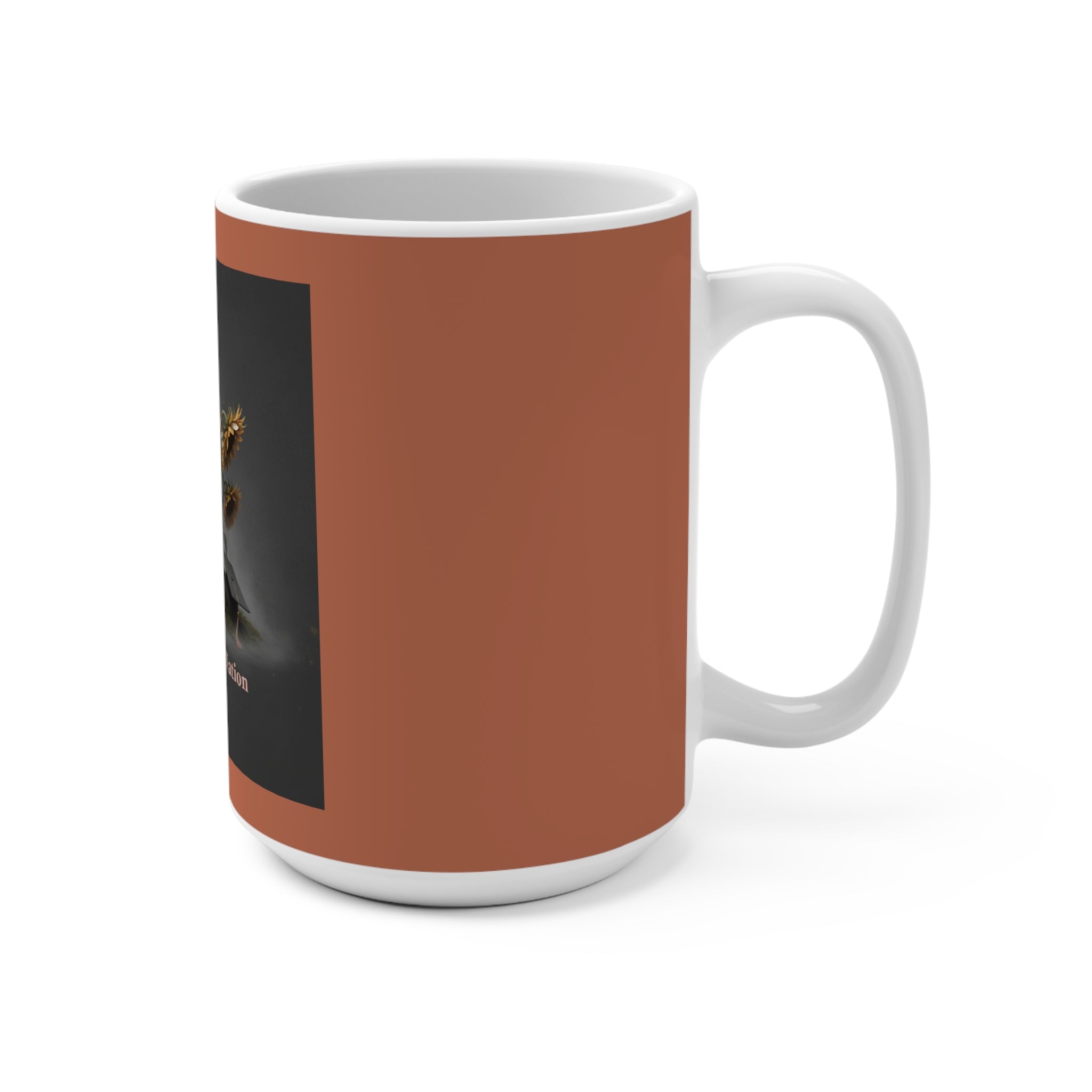 Sunflowers Mug 15oz – She Runs This Nation