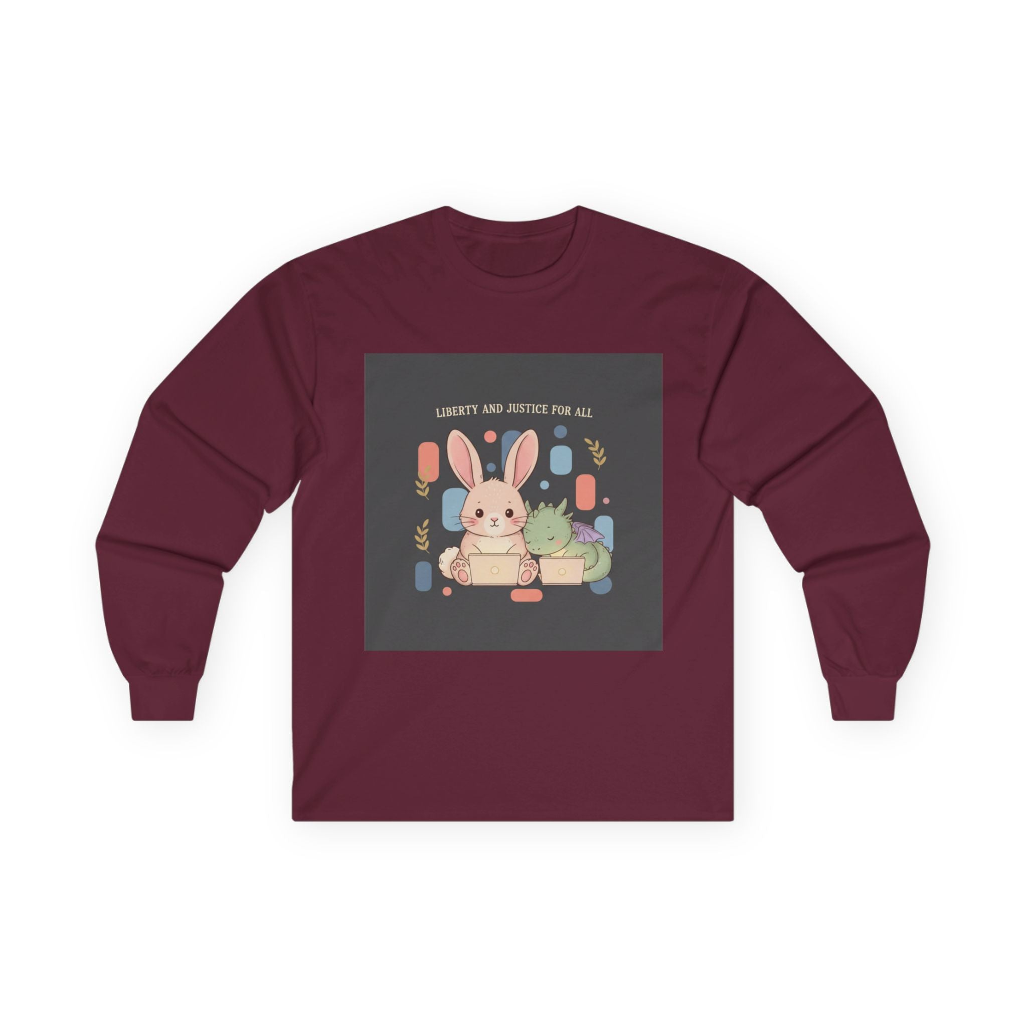 Dragon Long Sleeve Tee – Liberty and Justice for All