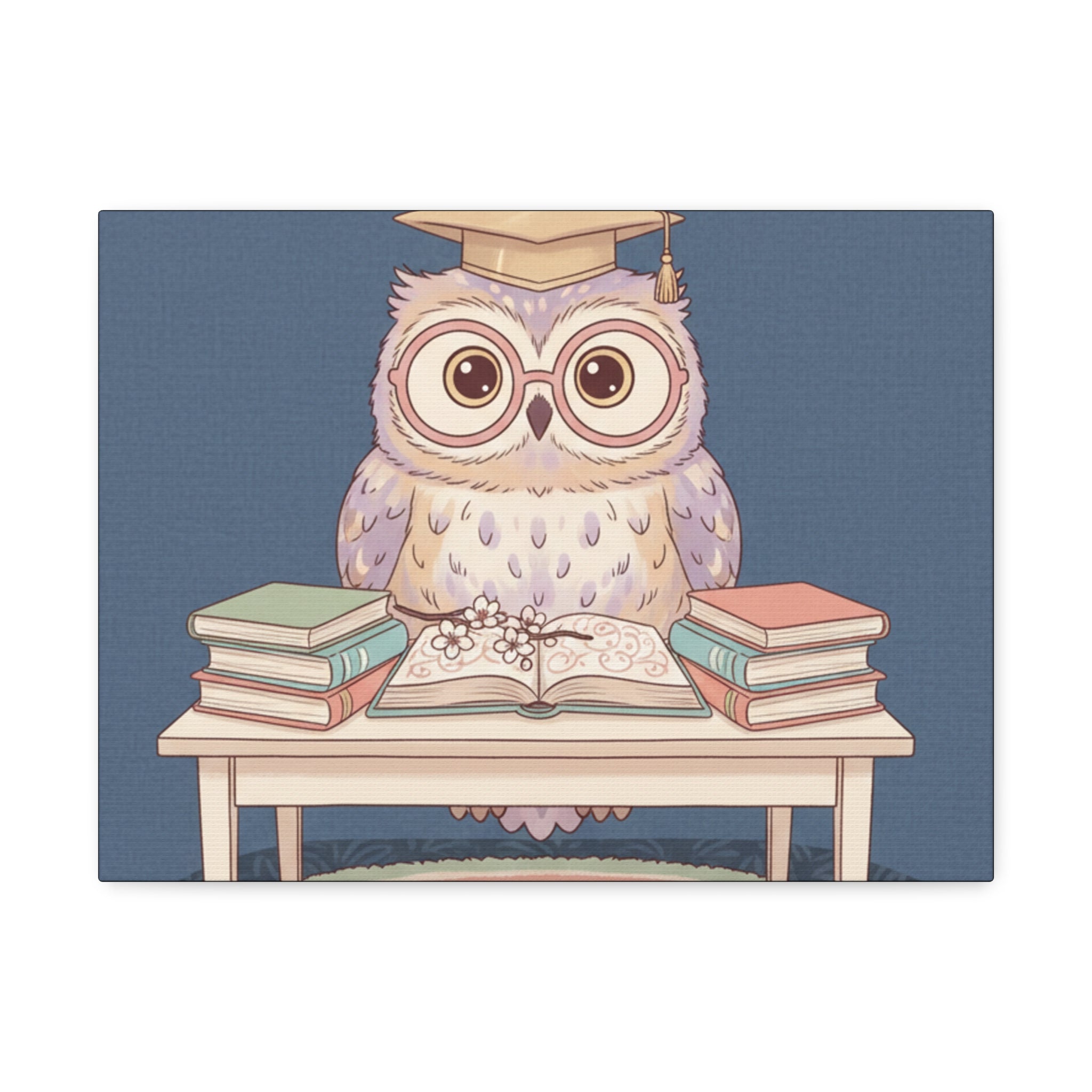 Owl Canvas Print – Be Gentle With Yourself