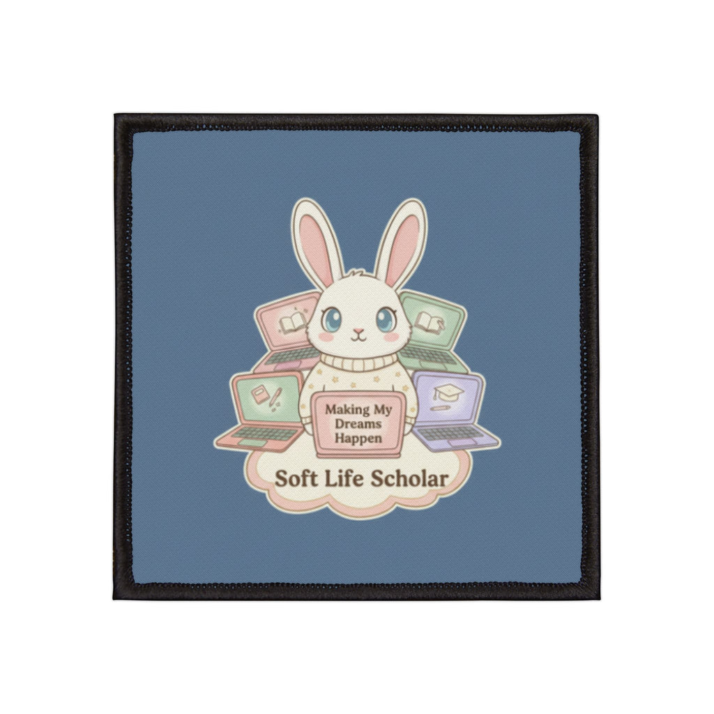 Bunny Iron-On Patch – Making My Dreams Happen Soft Life Schola