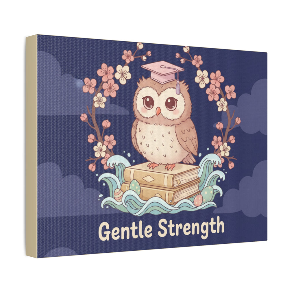Owl Canvas Print – Gentle Strength