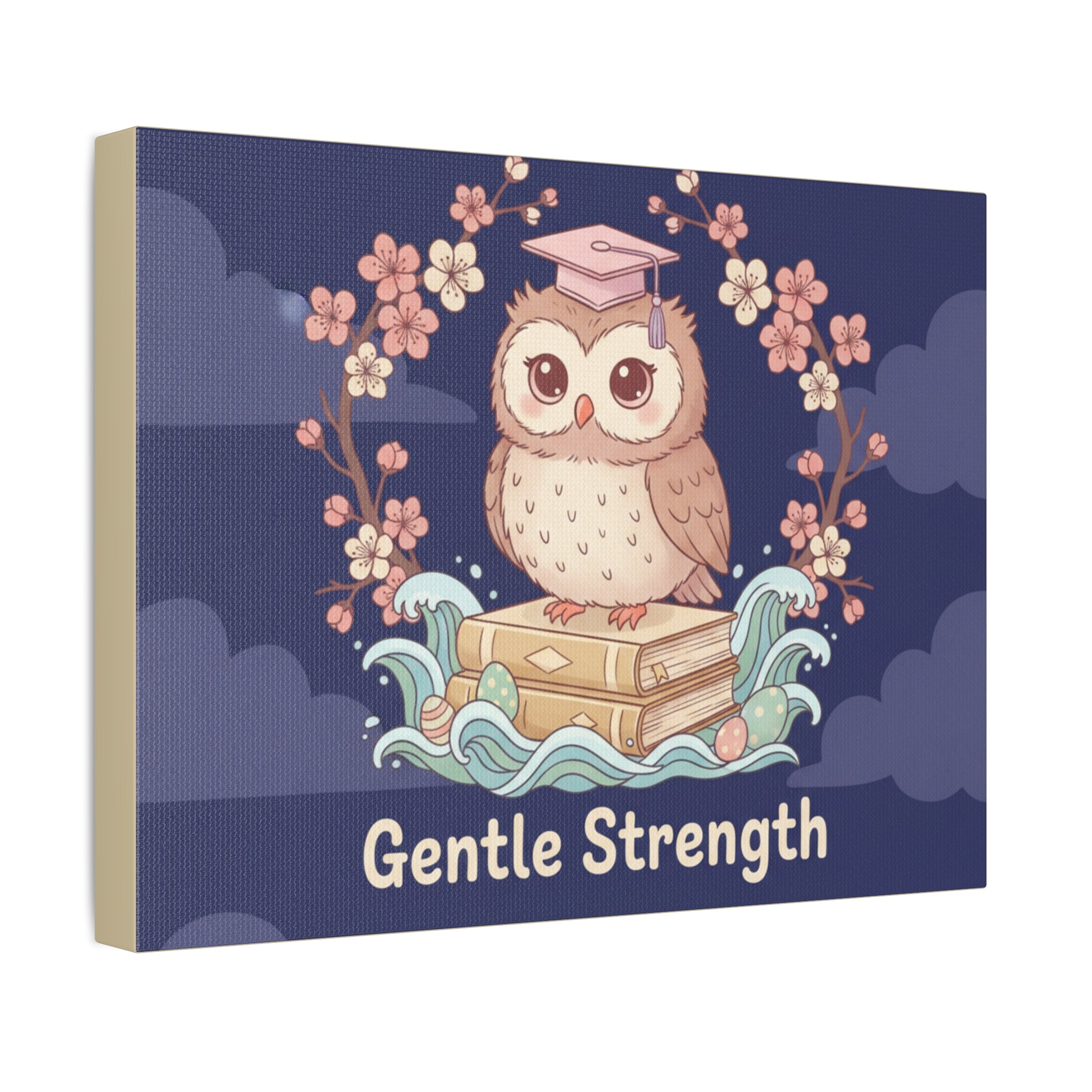 Owl Canvas Print – Gentle Strength