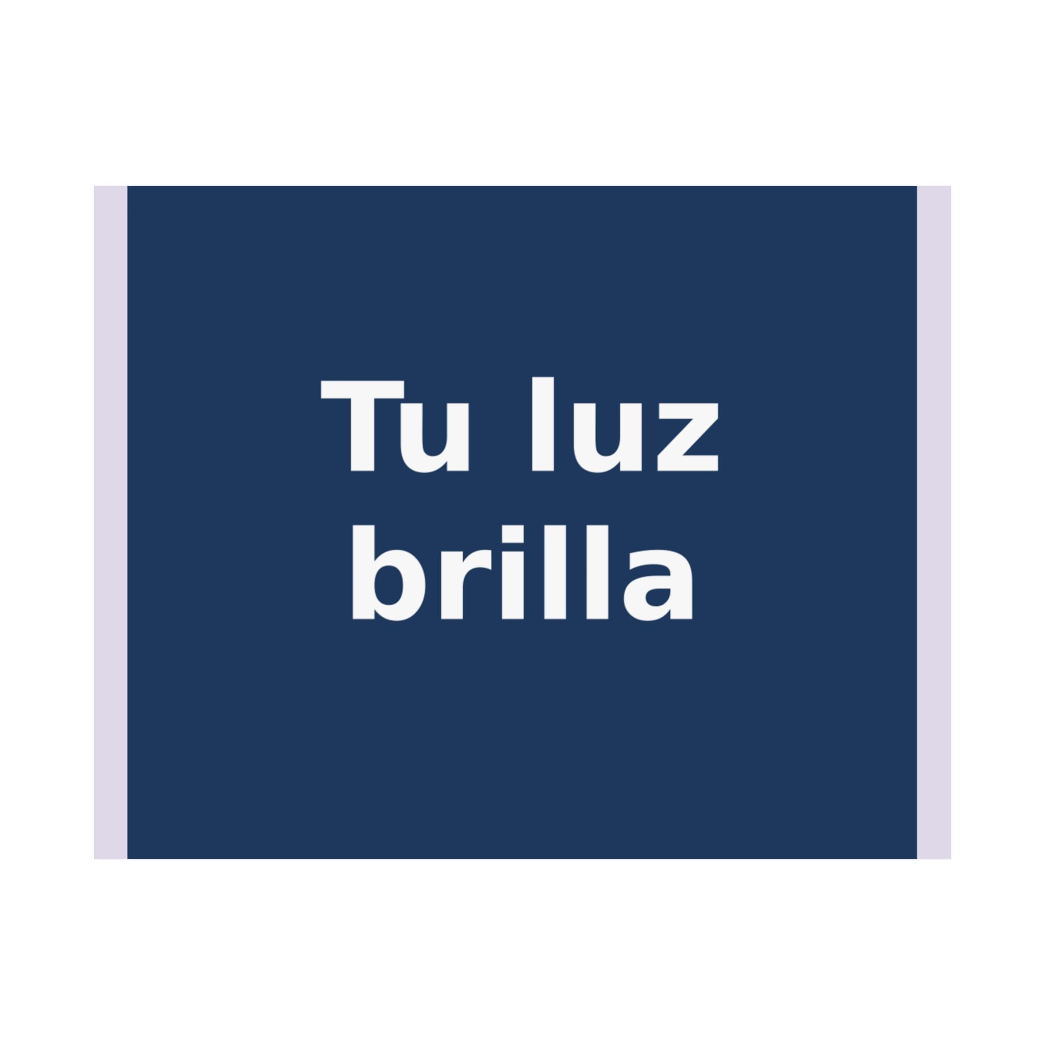 "Tu luz brilla" Black Cat Poster | Trendy Gift for Her | Lifestyle | KayKay Classics