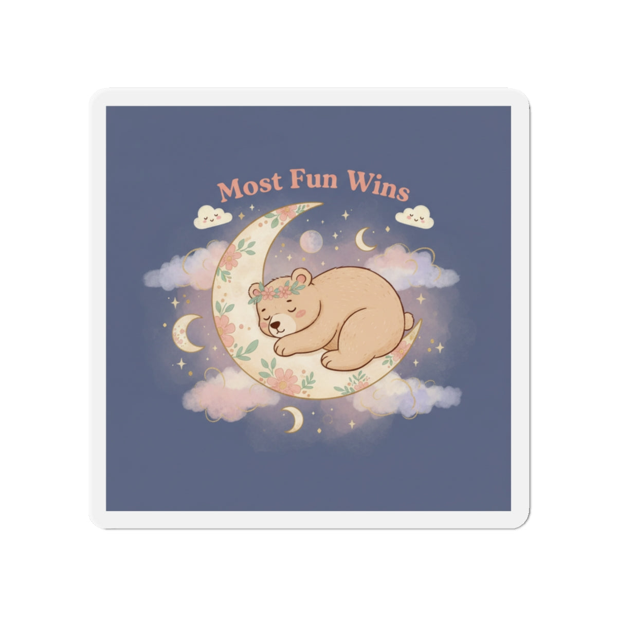 Bear Die-Cut Magnet – Most Fun Wins