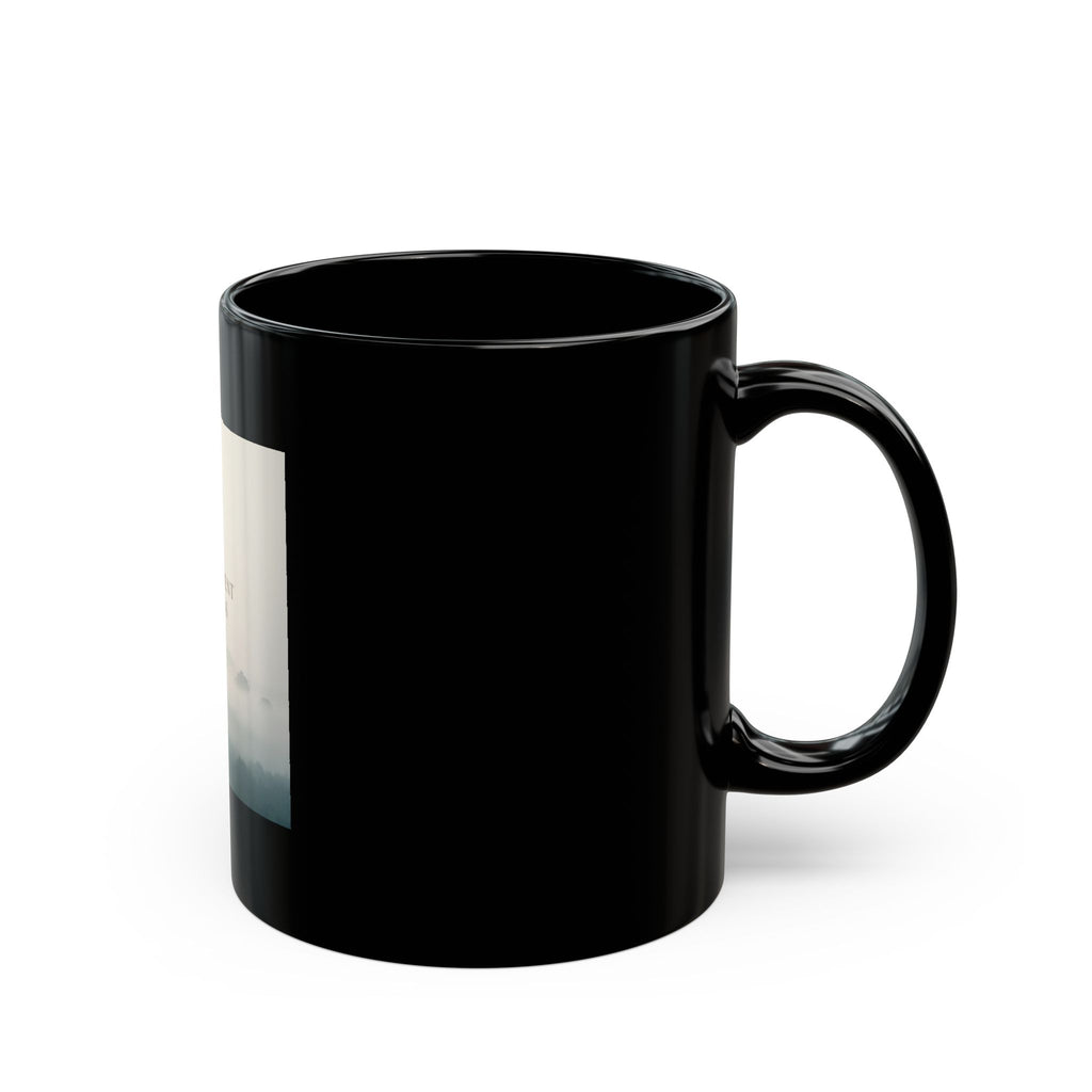 THIS MOMENT WILL PASS Black Mug