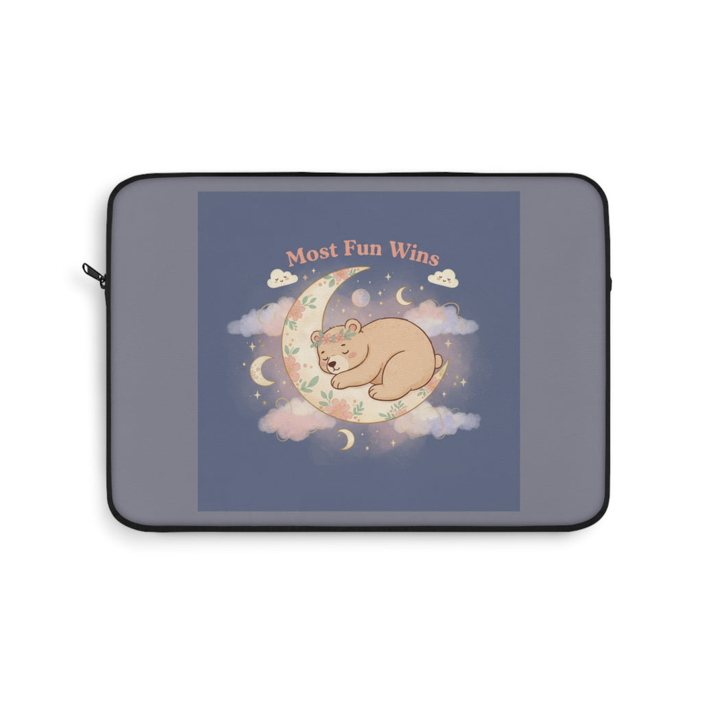 Bear Laptop Sleeve – Most Fun Wins
