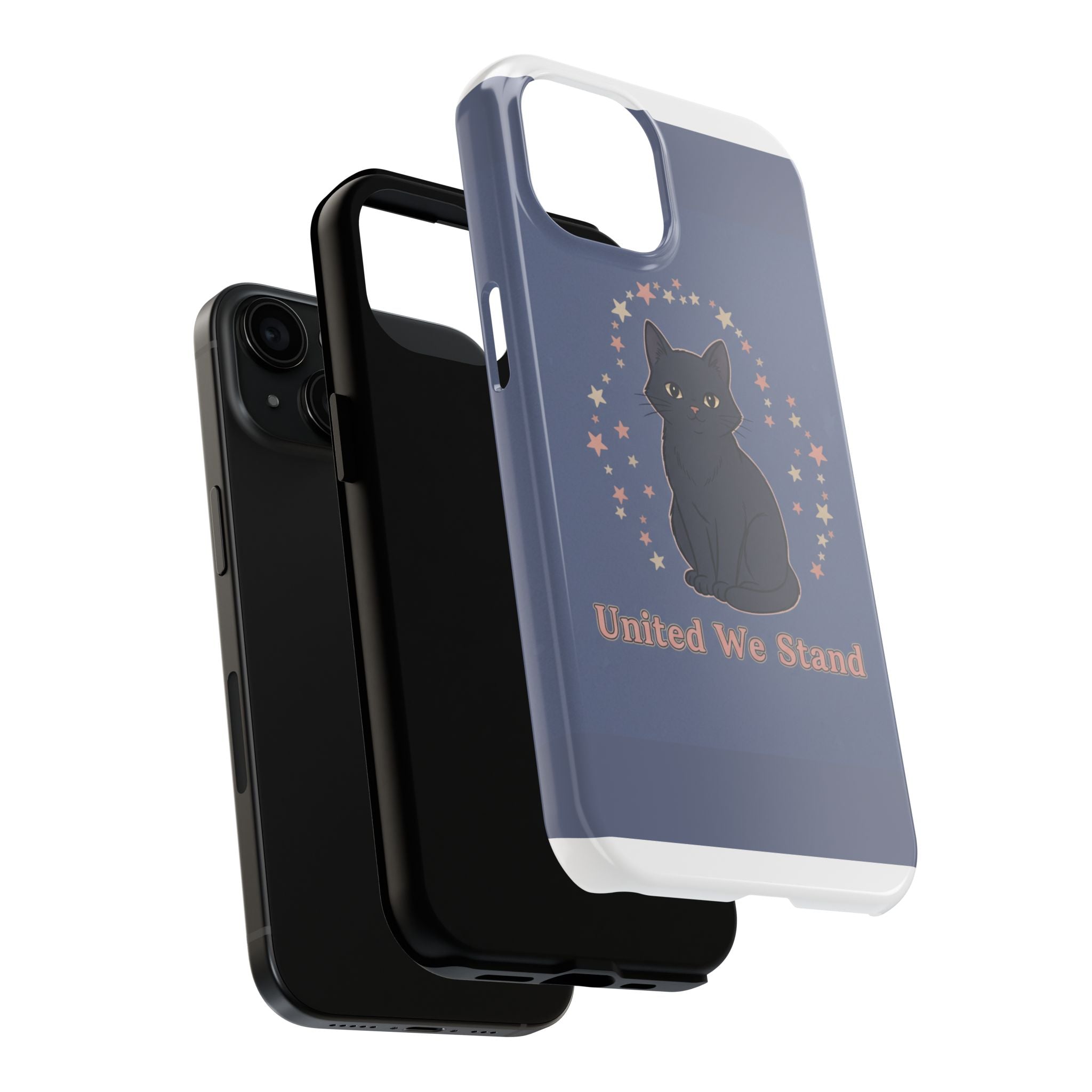 Black Cat Tough Phone Case – United We Stand