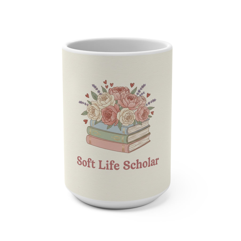 Soft Life Scholar Mug 15oz