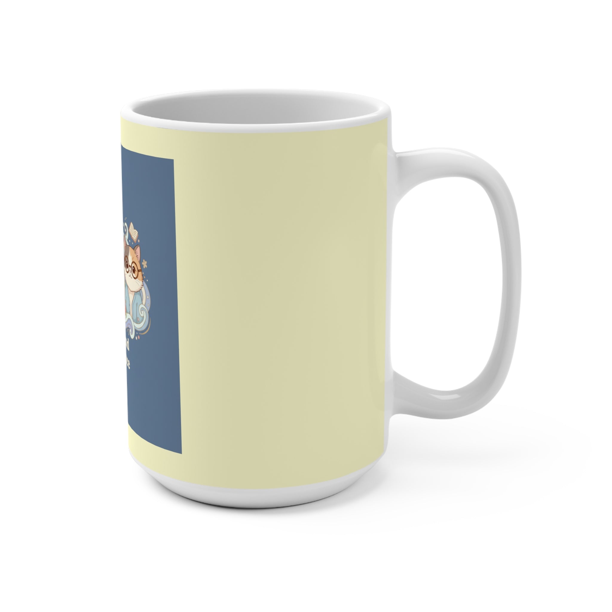 Cats With Glasses Mug 15oz – Coffee and Confidence