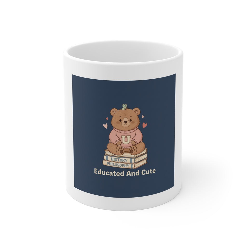 Bear Mug 11oz – Educated and Cute
