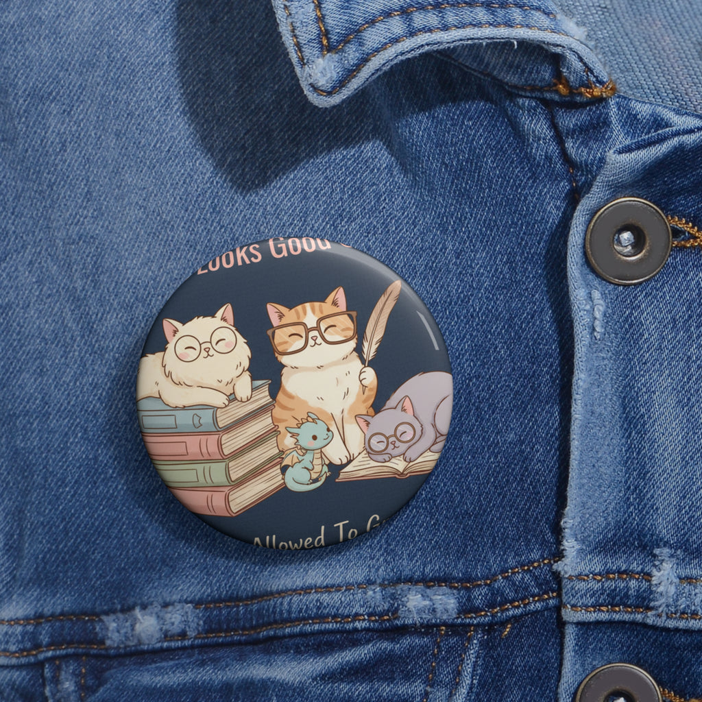 Bunny Pin Button – Success Looks Good on You You Are Allowe