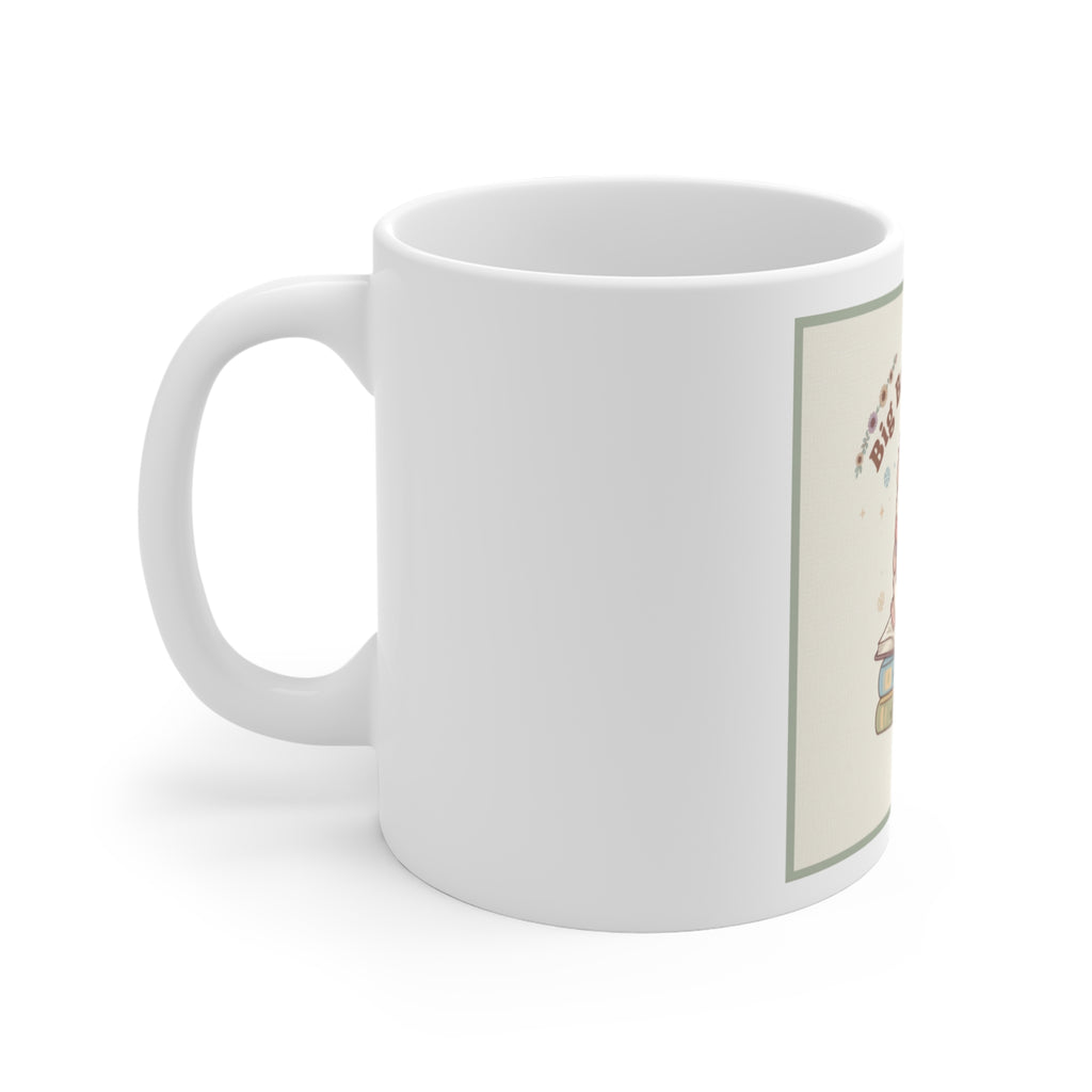 Big Brain Energy Hedgehog Mug 11oz