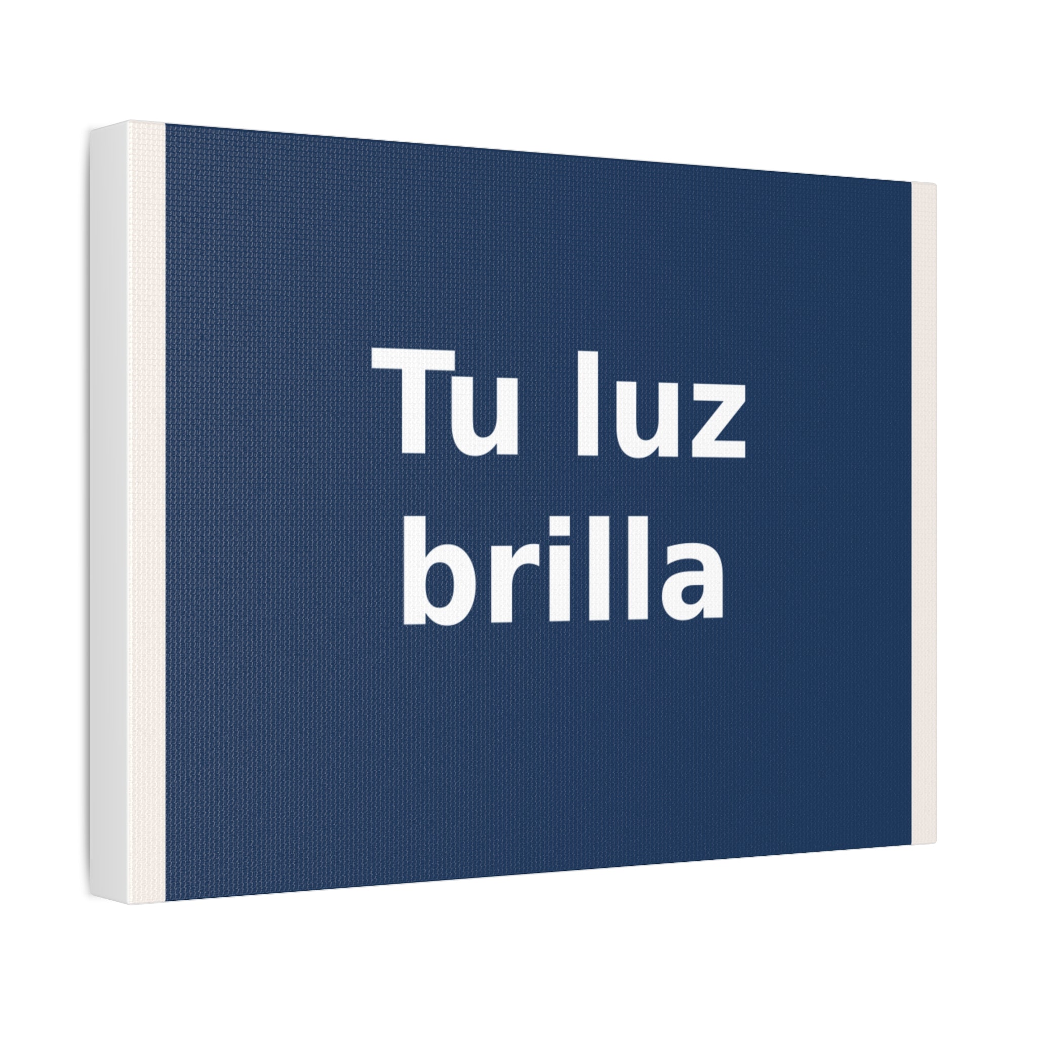 "Tu luz brilla" Black Cat Canvas | College Girl Gift | Fashion | KayKay Classics