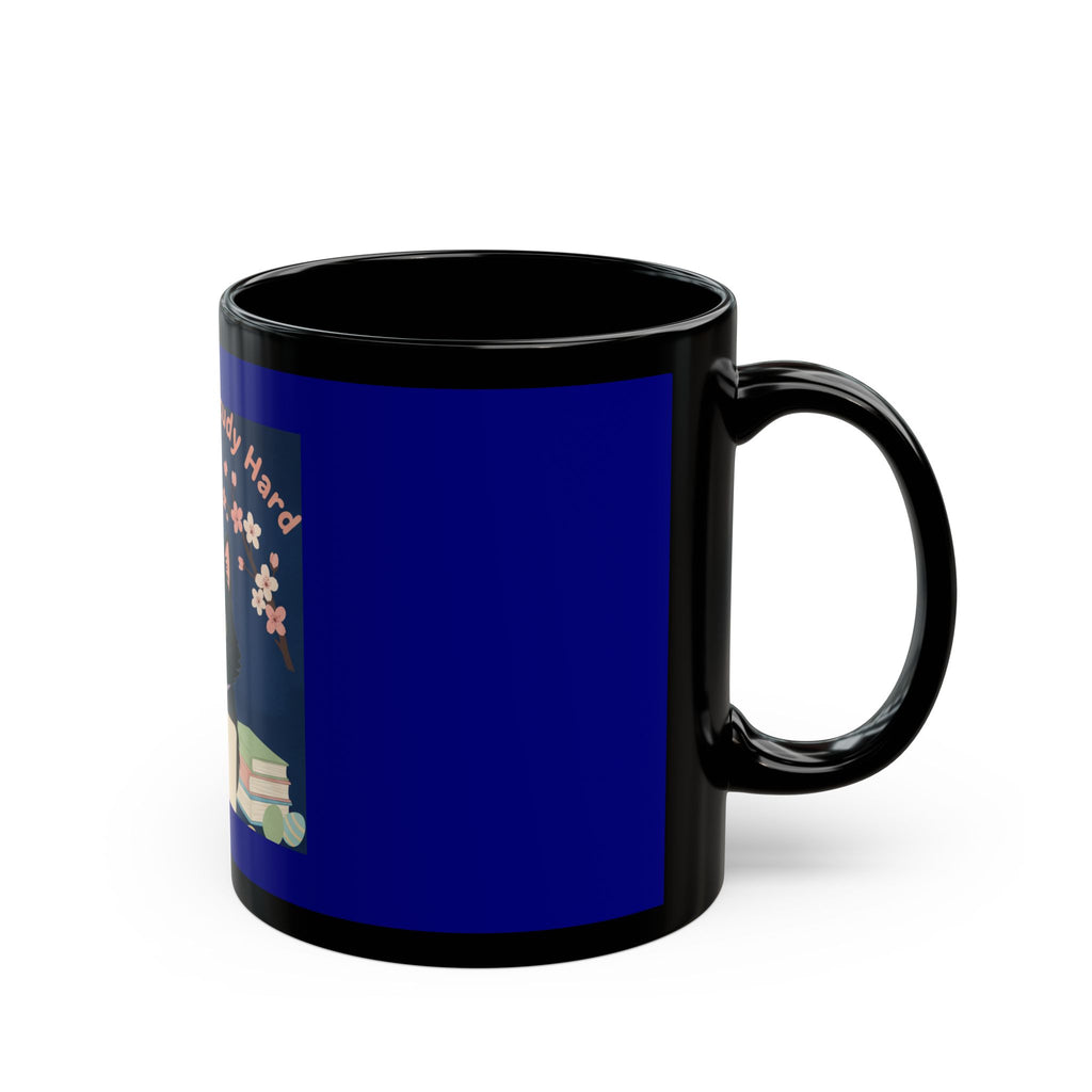 Black Cat Black Mug 11oz – Dream Big Study Hard