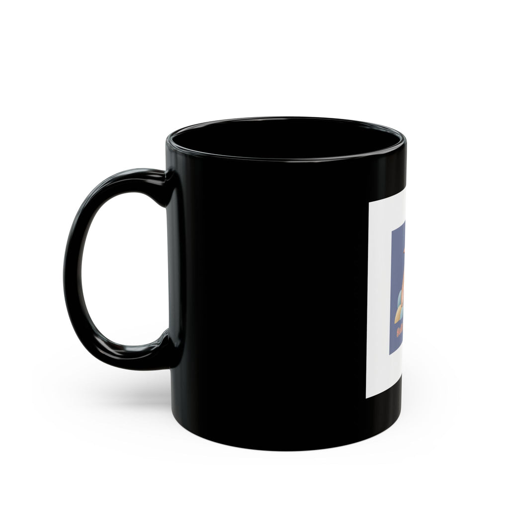 Bunny Black Mug 11oz – Soft Life Scholar