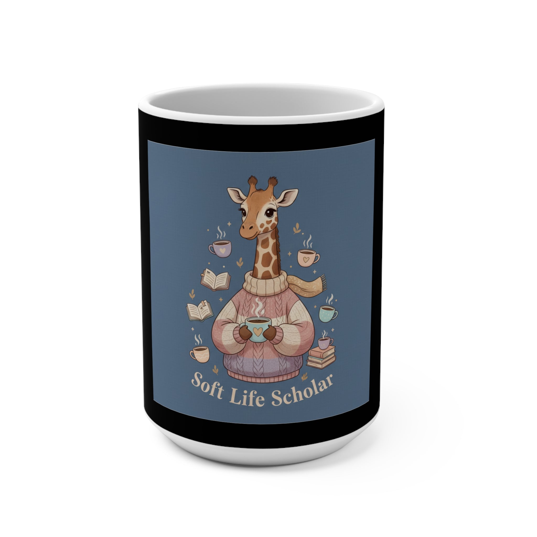 Giraffe Mug 15oz – Soft Life Scholar