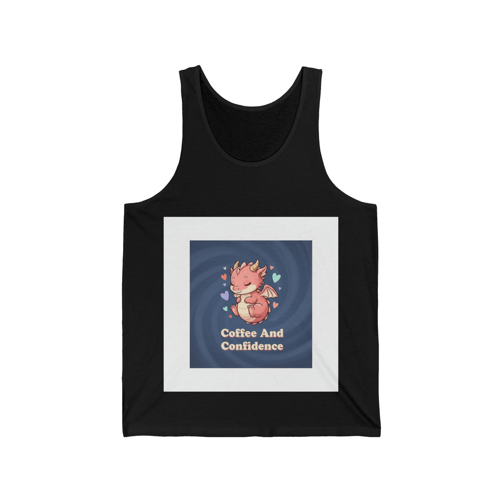 Bear Tank Top – Coffee and Confidence