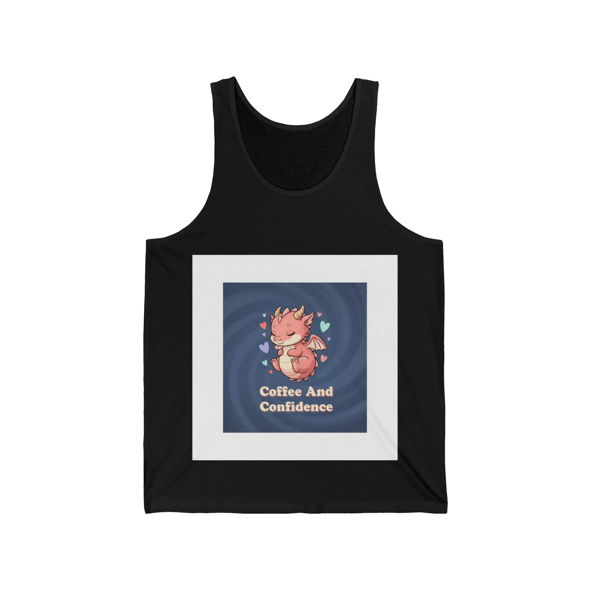 Bear Tank Top – Coffee and Confidence